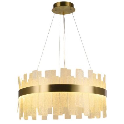 LED Dimmable crystal chandelier on a string LED/40W/230V 3000-6500K + remote control