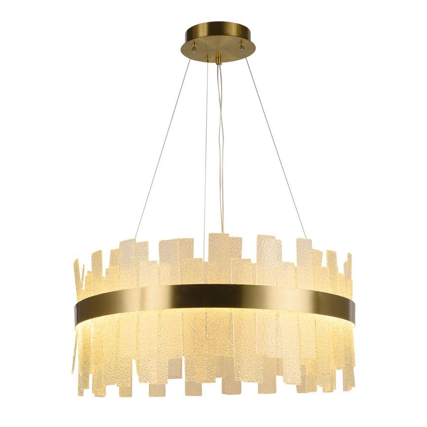 LED Dimmable crystal chandelier on a string LED/40W/230V 3000-6500K + remote control