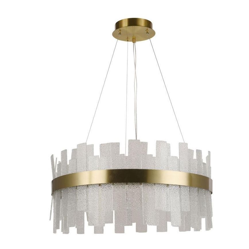 LED Dimmable crystal chandelier on a string LED/40W/230V 3000-6500K + remote control