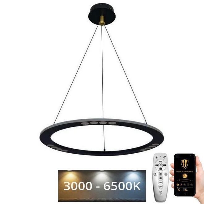 LED Dimmable chandelier on a string LED/40W/230V 3000-6500K + remote control