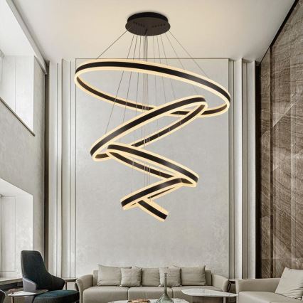 LED Dimmable chandelier on a string LED/420W/230V 3000-6500K + remote control