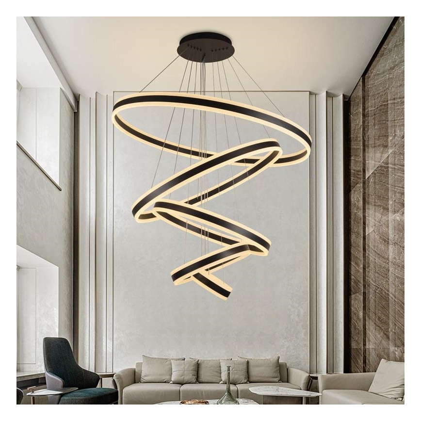 LED Dimmable chandelier on a string LED/420W/230V 3000-6500K + remote control