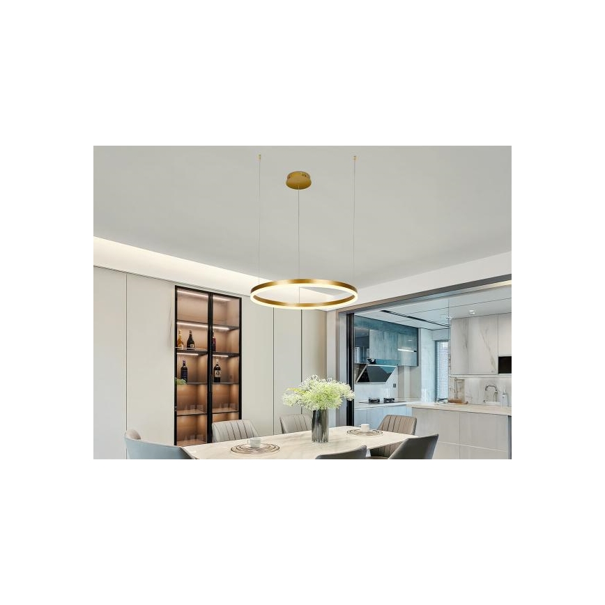 LED Dimmable chandelier on a string LED/42W/230V 3000-6500K d. 60 cm + remote control