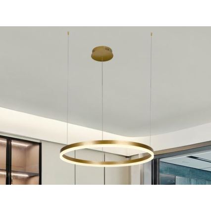 LED Dimmable chandelier on a string LED/42W/230V 3000-6500K d. 60 cm + remote control
