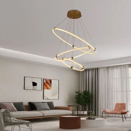 LED Dimmable chandelier on a string LED/45W/230V 3000-6500K + remote control