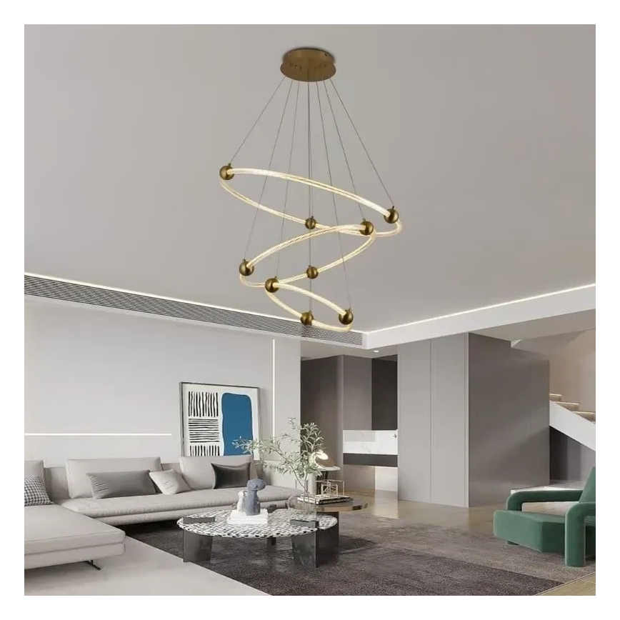 LED Dimmable chandelier on a string LED/45W/230V 3000-6500K + remote control