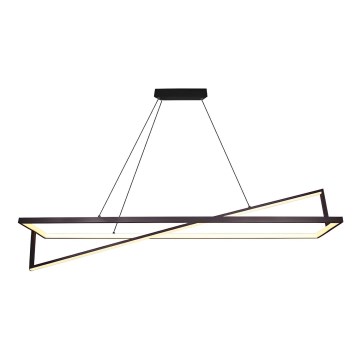 LED Dimmable chandelier on a string LED/45W/230V 3000K 114 cm black