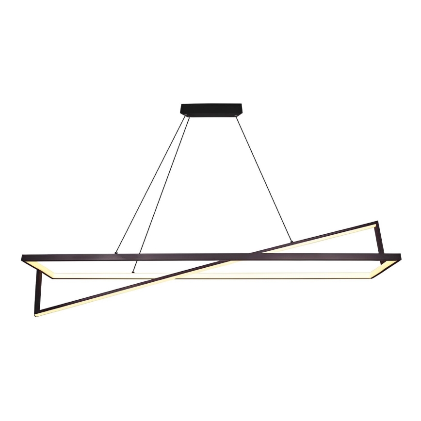 LED Dimmable chandelier on a string LED/45W/230V 3000K 114 cm black