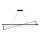 LED Dimmable chandelier on a string LED/45W/230V 3000K 114 cm black