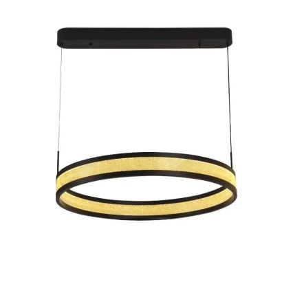 LED Dimmable chandelier on a string LED/45W/230V 3000-6500K d. 60 cm black + remote control
