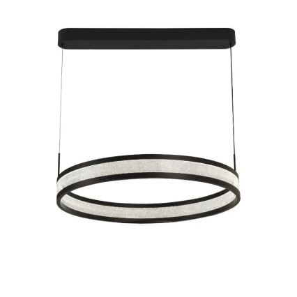 LED Dimmable chandelier on a string LED/45W/230V 3000-6500K d. 60 cm black + remote control