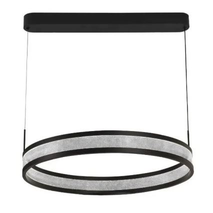 LED Dimmable chandelier on a string LED/45W/230V 3000-6500K d. 60 cm black + remote control