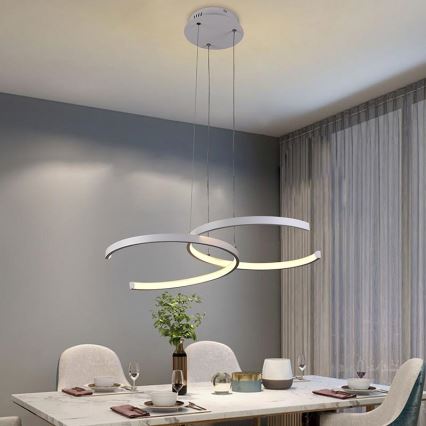 LED Dimmable chandelier on a string LED/50W/230V 3000-6500K + remote control