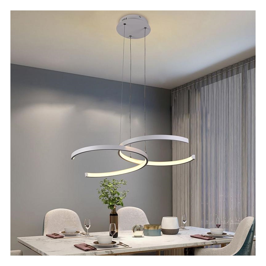 LED Dimmable chandelier on a string LED/50W/230V 3000-6500K + remote control