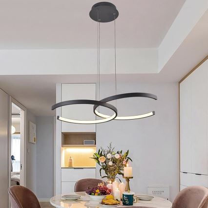 LED Dimmable chandelier on a string LED/50W/230V 3000-6500K + remote control