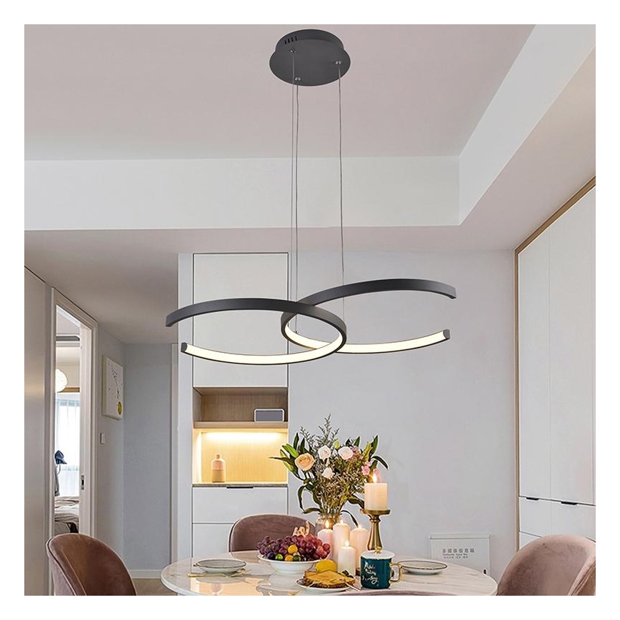 LED Dimmable chandelier on a string LED/50W/230V 3000-6500K + remote control