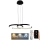 LED Dimmable chandelier on a string LED/50W/230V 3000-6500K + remote control