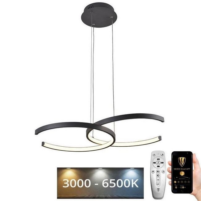 LED Dimmable chandelier on a string LED/50W/230V 3000-6500K + remote control