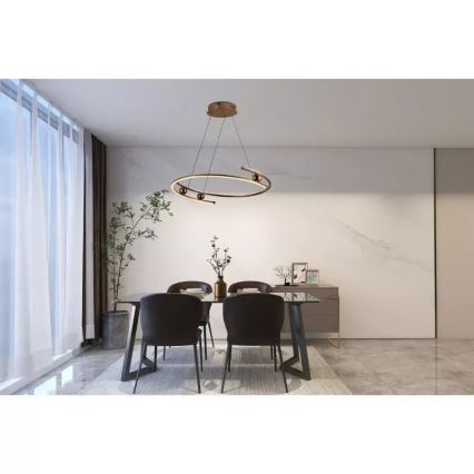 LED Dimmable chandelier on a string LED/50W/230V 3000-6500K + remote control