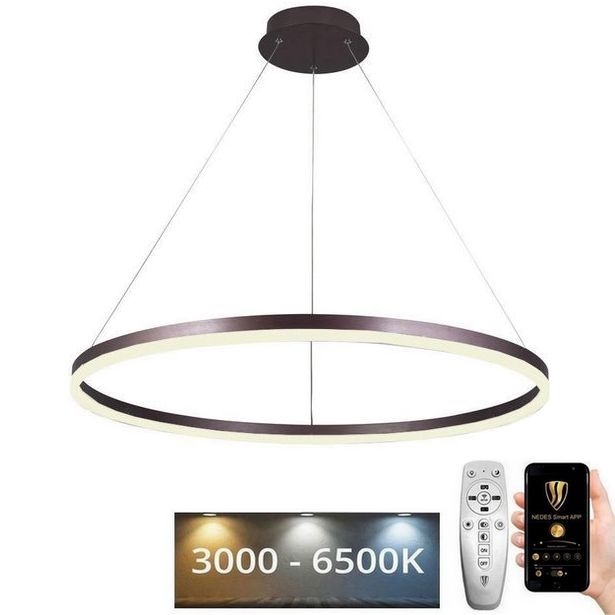 LED Dimmable chandelier on a string LED/55W/230V 3000-6500K + remote control