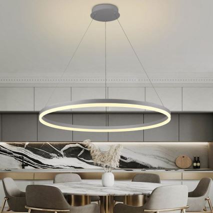 LED Dimmable chandelier on a string LED/55W/230V 3000-6500K + remote control