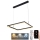 LED Dimmable chandelier on a string LED/55W/230V 3000-6500K + remote control