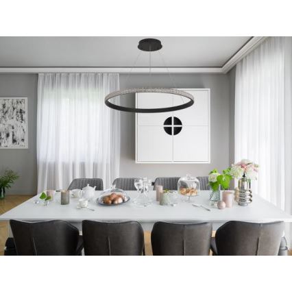 LED Dimmable chandelier on a string LED/55W/230V 3000-6500K + remote control