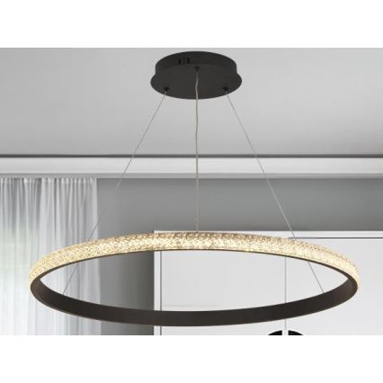 LED Dimmable chandelier on a string LED/55W/230V 3000-6500K + remote control