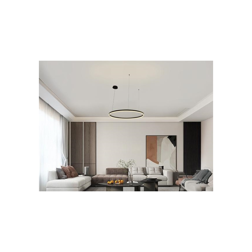 LED Dimmable chandelier on a string LED/55W/230V 3000-6500K d. 80 cm + remote control