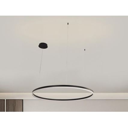 LED Dimmable chandelier on a string LED/55W/230V 3000-6500K d. 80 cm + remote control