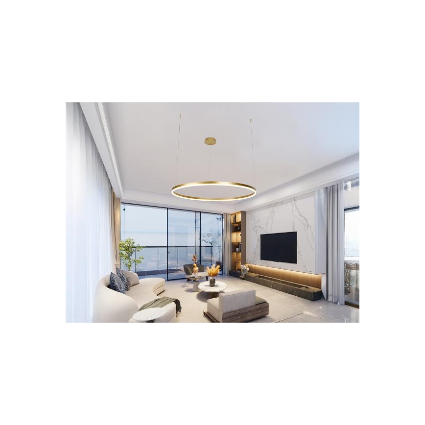 LED Dimmable chandelier on a string LED/55W/230V 3000-6500K + remote control