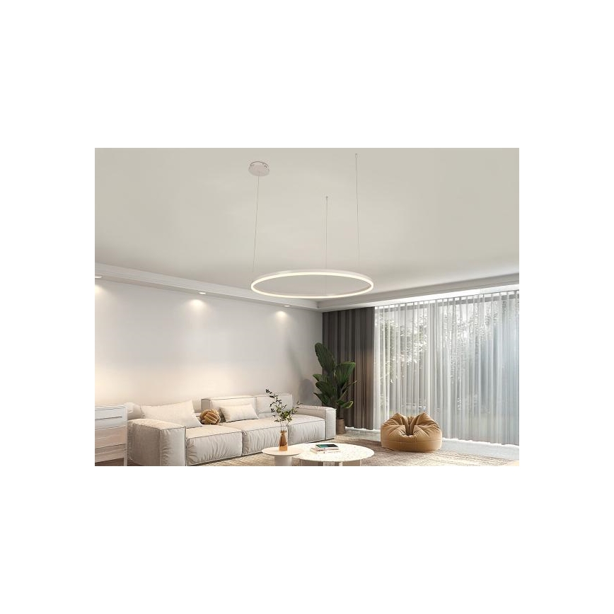 LED Dimmable chandelier on a string LED/55W/230V 3000-6500K + remote control
