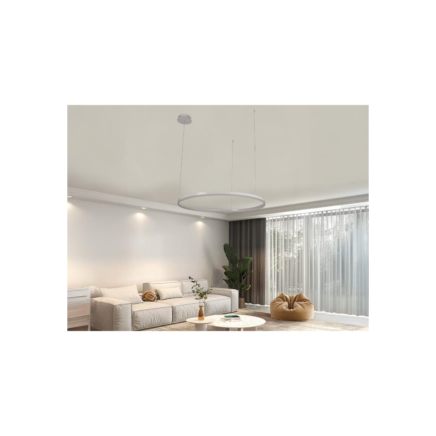 LED Dimmable chandelier on a string LED/55W/230V 3000-6500K + remote control