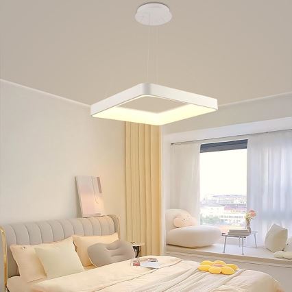 LED Dimmable chandelier on a string LED/55W/230V 3000-6500K white + remote control