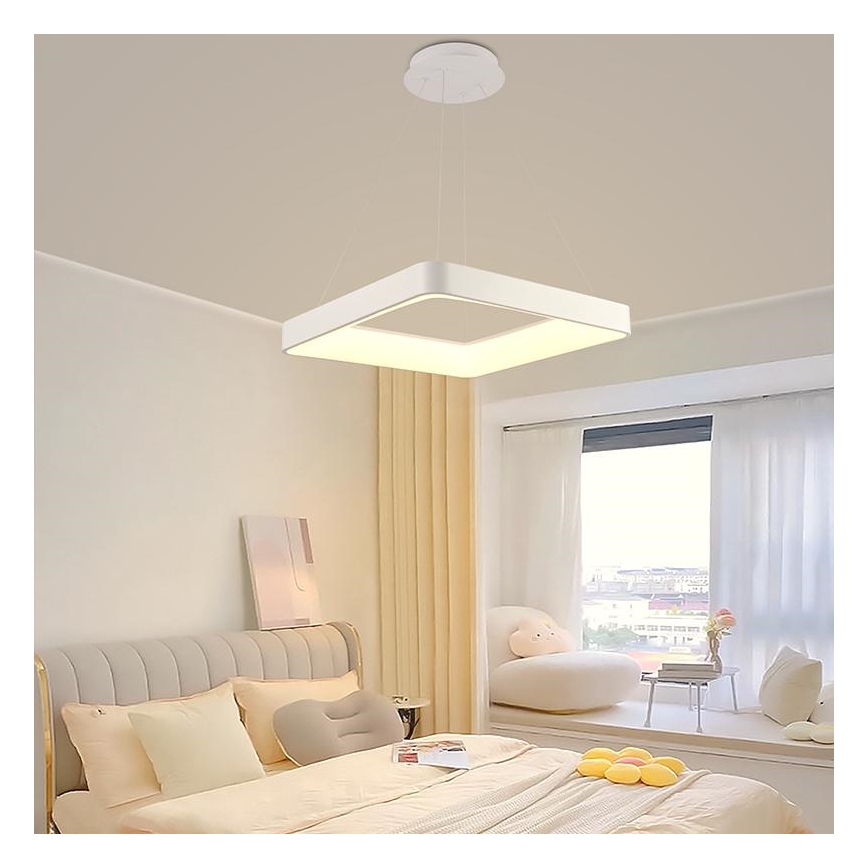 LED Dimmable chandelier on a string LED/55W/230V 3000-6500K white + remote control