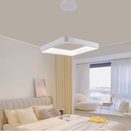 LED Dimmable chandelier on a string LED/55W/230V 3000-6500K white + remote control