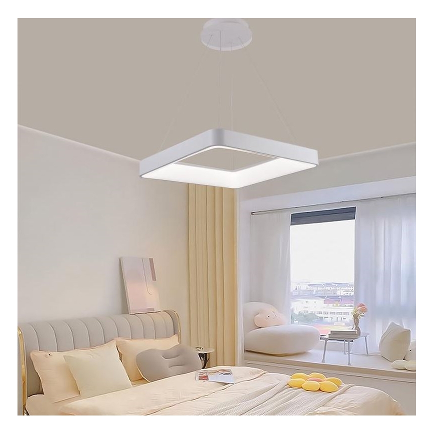 LED Dimmable chandelier on a string LED/55W/230V 3000-6500K white + remote control