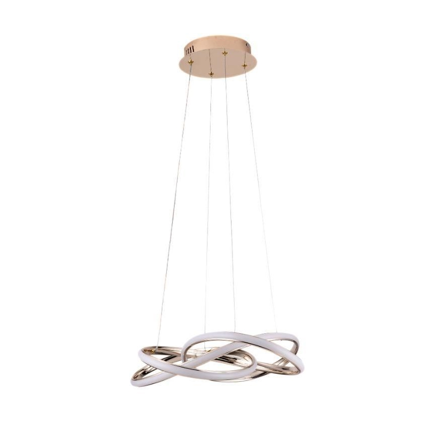 LED Dimmable chandelier on a string LED/65W/230V 3000-6500K d. 48 cm gold + remote control