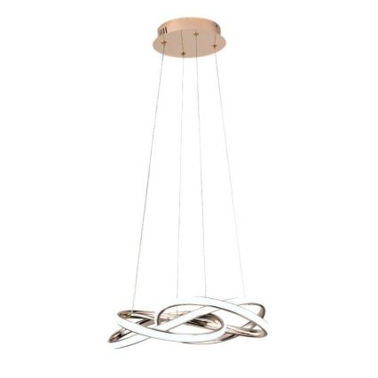 LED Dimmable chandelier on a string LED/65W/230V 3000-6500K d. 48 cm gold + remote control
