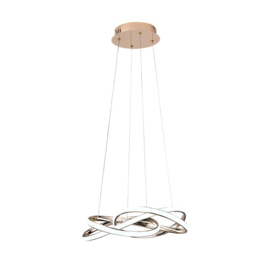 LED Dimmable chandelier on a string LED/65W/230V 3000-6500K d. 48 cm gold + remote control