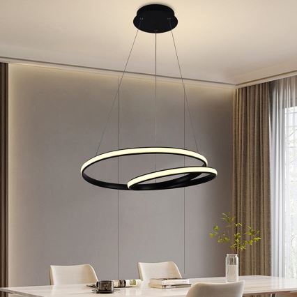 LED Dimmable chandelier on a string LED/65W/230V 3000-6500K + remote control