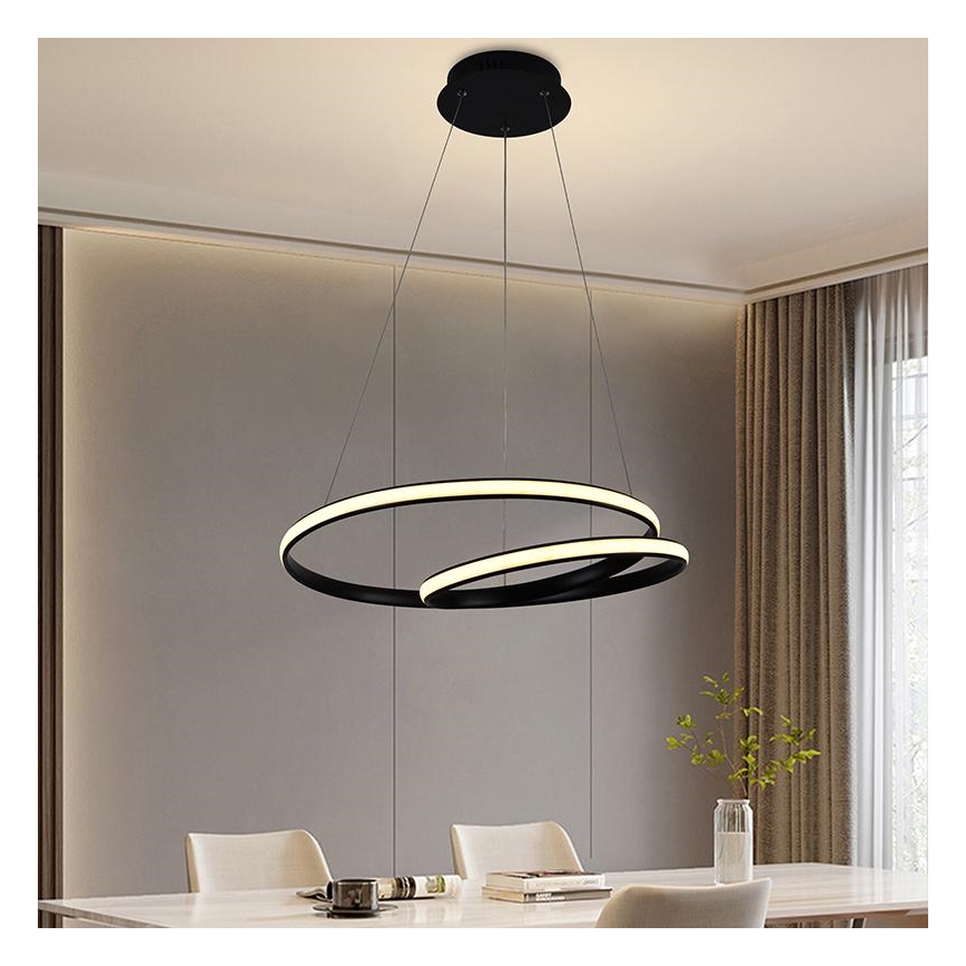 LED Dimmable chandelier on a string LED/65W/230V 3000-6500K + remote control