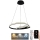 LED Dimmable chandelier on a string LED/65W/230V 3000-6500K + remote control