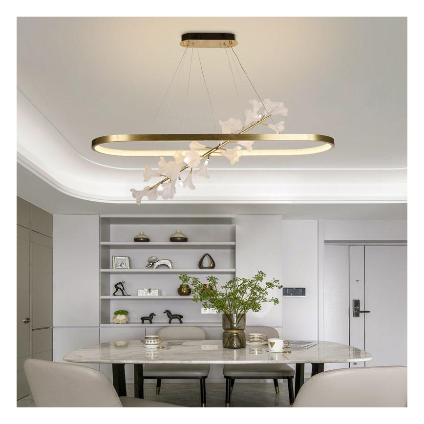 LED Dimmable chandelier on a string LED/65W/230V 3000-6500K + remote control