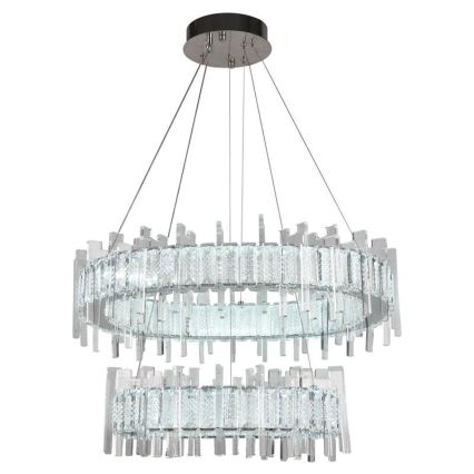LED Dimmable crystal chandelier on a string LED/65W/230V 3000-6500K + remote control
