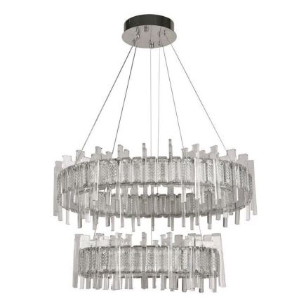 LED Dimmable crystal chandelier on a string LED/65W/230V 3000-6500K + remote control