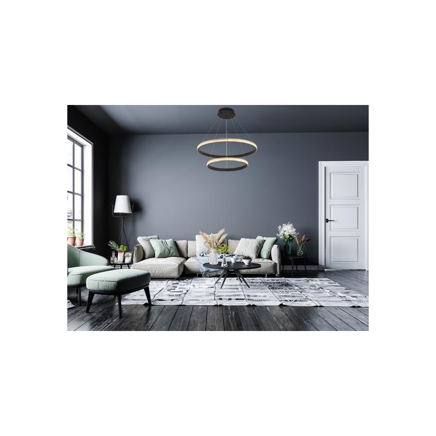LED Dimmable chandelier on a string LED/65W/230V 3000-6500K + remote control