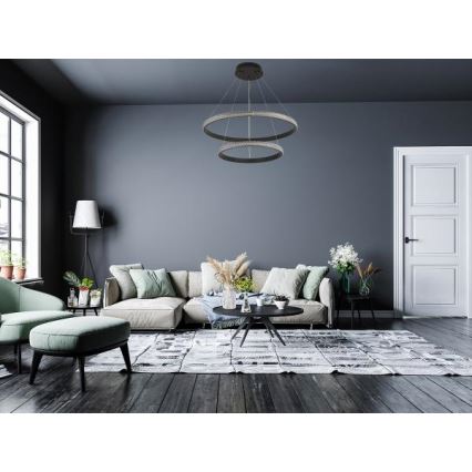 LED Dimmable chandelier on a string LED/65W/230V 3000-6500K + remote control