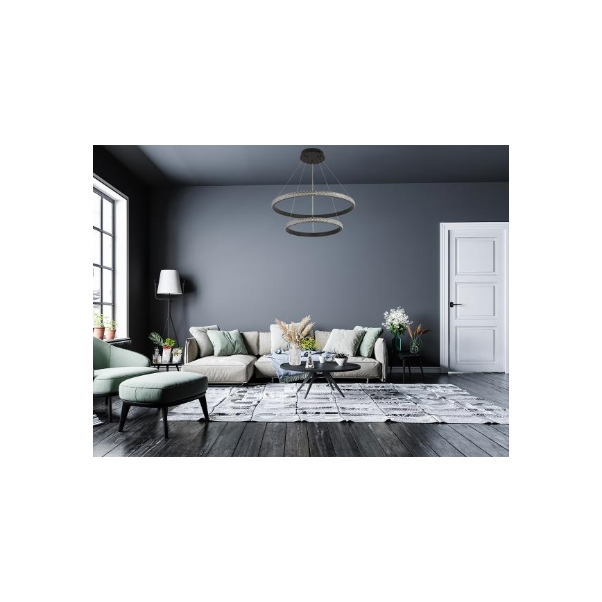 LED Dimmable chandelier on a string LED/65W/230V 3000-6500K + remote control