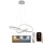LED Dimmable chandelier on a string LED/70W/230V 3000-6500K d. 55 cm + remote control